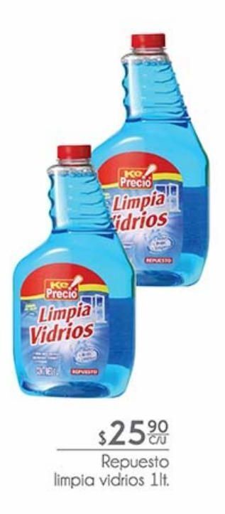 Fresko Repuesto limpia vidrios 1lt oferta