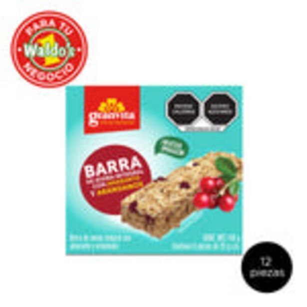 Waldos Granvita barra avena arandano6pk 150gr (12 piezas) oferta