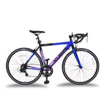 El Bodegón Bicicleta ruta rodada 700 14 velocidades kugel ciclo-x morado oferta