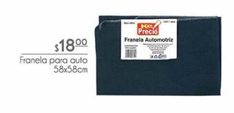 Fresko Franela para auto 58x58cm oferta