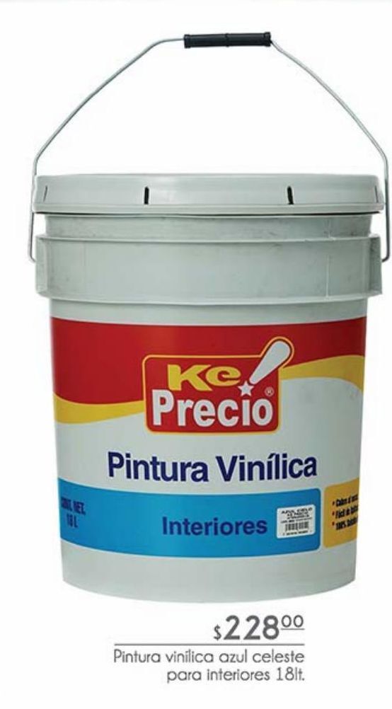 Fresko Pintura vinilica azul celeste interiores 18l oferta