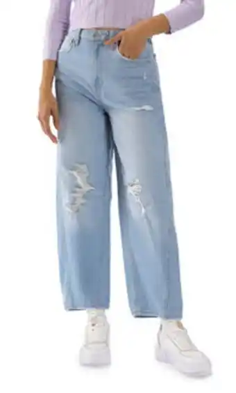 Baggy jeans extreme con destrucciones