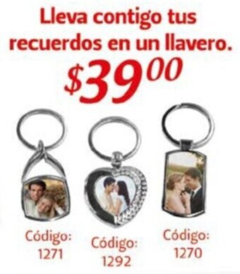 Lleva Contigo Tus Recuerdos en Un Llavero