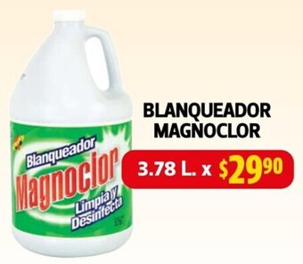 Farmacias Guadalajara Blanqueador Magnoclor 3.78 L oferta