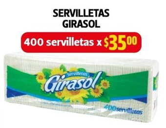 Farmacias Guadalajara Girasol Servilletas oferta