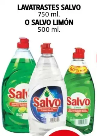 Farmacias Guadalajara Salvo Lavatrastes 750ml o Salvo Limón 500ml oferta