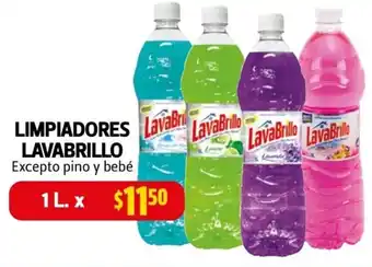 Farmacias Guadalajara Lavabrillo Limpiadores 1L oferta