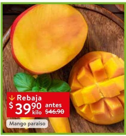 Walmart Mango paraíso oferta