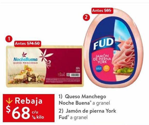 Queso manchego noche buena oferta en Walmart Queso manchego noche buena oferta en Walmart