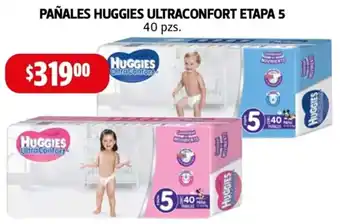 Farmacias Guadalajara Huggies Ultraconfort Pañales Etapa 5 oferta