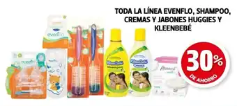 Farmacias Guadalajara Toda La Línea Evenflo, Shampoo, Cremas y Jabones Huggies y Kleenbebé oferta