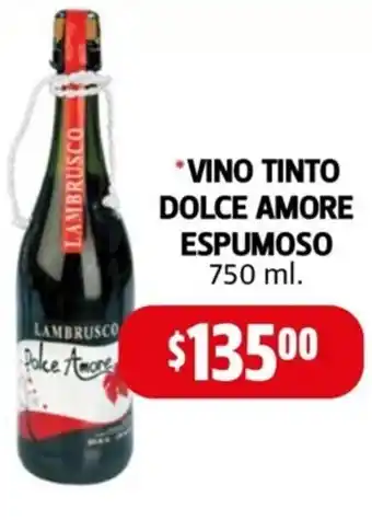 Dolce Amore Vino Tinto Espumoso 750ml