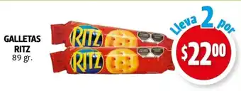 Farmacias Guadalajara Ritz Galletas 89 gr oferta