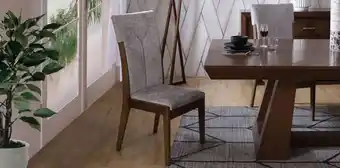 Silla milo café con gris