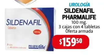 Farmacias Guadalajara Sildenafil Pharmalife 100mg oferta