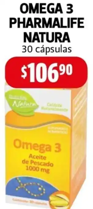 Farmacias Guadalajara Omega 3 Pharmalife Natura oferta