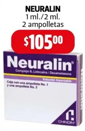 Farmacias Guadalajara Neuralin oferta