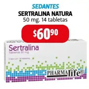 Farmacias Guadalajara Sertralina Natura 50 mg oferta