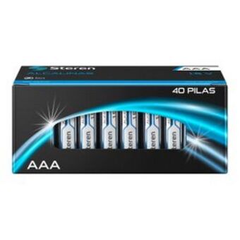El Bodegón Paquete de 40 pilas steren alcalinas "aaa" oferta