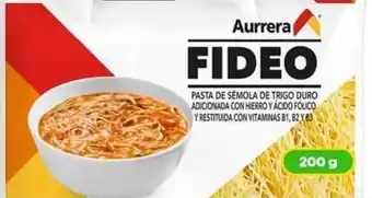 Bodega Aurrerá Aurrera FIDEO 200g oferta