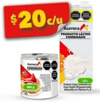 Bodega Aurrerá Aurrera Condensada o Producto Lácteo Combinado oferta