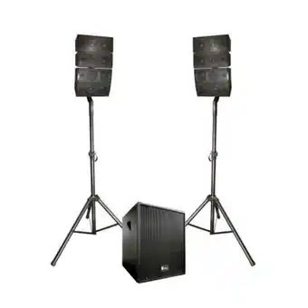 Sistema de audio lineal alienpro vector de 15 pulgadas 450 w rms