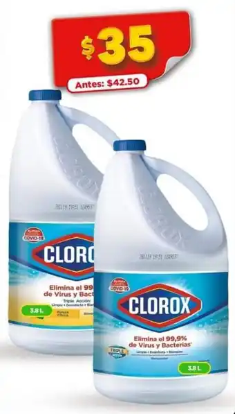 Bodega Aurrerá Clorox oferta