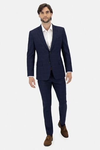Robert's Traje calderoni color azul marino slim fit oferta