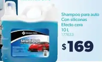 Sam's Club Shampoo para auto Con siliconas Efecto cera 10 L oferta