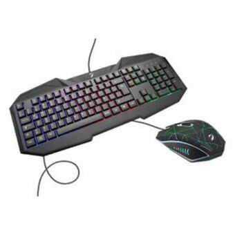 El Bodegón Kit gamer green leaf con teclado, mouse y audífonos con micrófono oferta