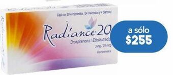 Radiance com 20mcg/3mg caj c/28