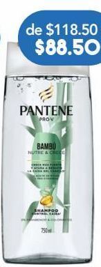 Farmacia San Pablo Pantene shampoo bambu c/750ml oferta