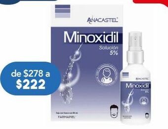 Farmacia San Pablo Anacastel tratam cap minoxidil 5% c/60ml oferta
