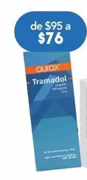 Farmacia San Pablo Aurax tramadol 100mg c/10ml sol oferta