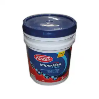 Construrama Fester, imperfácil clásico rojo 3 años 19 litros, cubeta oferta