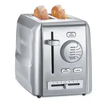 Tostador acero inoxidable 2 ranuras cuisinart