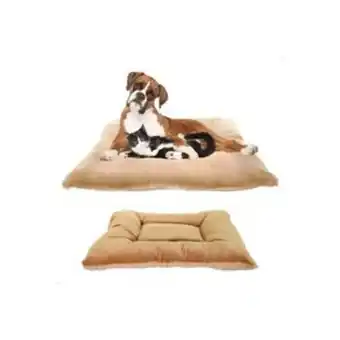 El Bodegón Cama para perro y gato kunpet tapete doble vista café claro grande oferta
