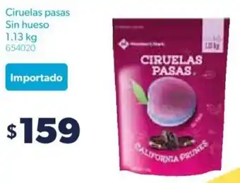 Sam's Club Ciruelas Pasas Sin Hueso 1.13kg oferta