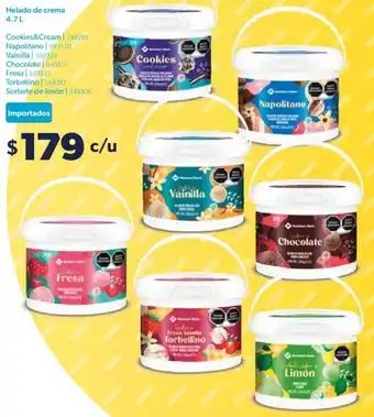 Sam's Club Helado de Crema 4.7L oferta
