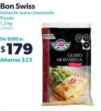 Bon Swiss Limitación queso Mozzarella Picado 1.2kg