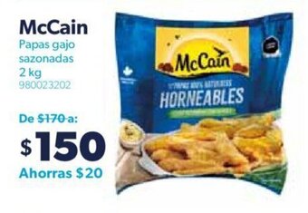 Sam's Club McCain Papas Gajo Sazonadas 2kg oferta