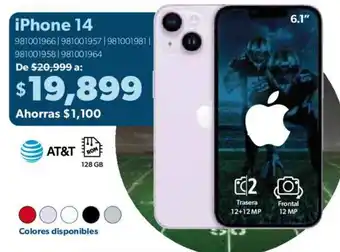 Sam's Club iPhone 14 oferta