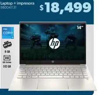 Sam's Club HP Laptop + Impresora oferta