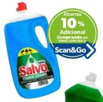 Sam's Club Salvo Tough Odors Lavatrastes Líquido 2.6L oferta