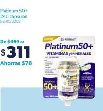 Sam's Club Solanum Platinum 50+ - 240 cápsulas oferta