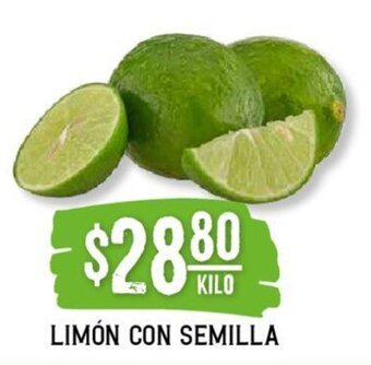 Soriana Híper Limón con Semilla oferta