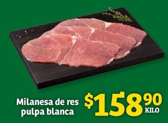 Soriana Híper Milanesa de Res Pulpa Blanca oferta