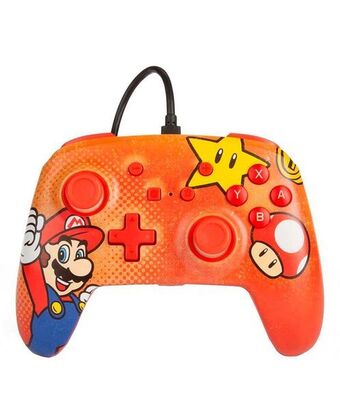 Gameplanet Control nintendo switch alambrico power a mario vintage oferta