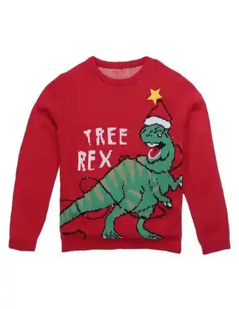 Liverpool Suéter tejido piquenique estampado dinosaurio para niño oferta