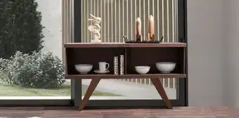 Muebles Dico Consola niza nogal oferta